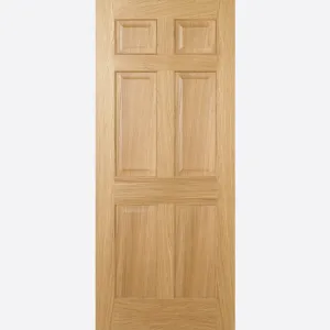 Pre-Assembled Regency 6P Pre-finished Oak Door Set