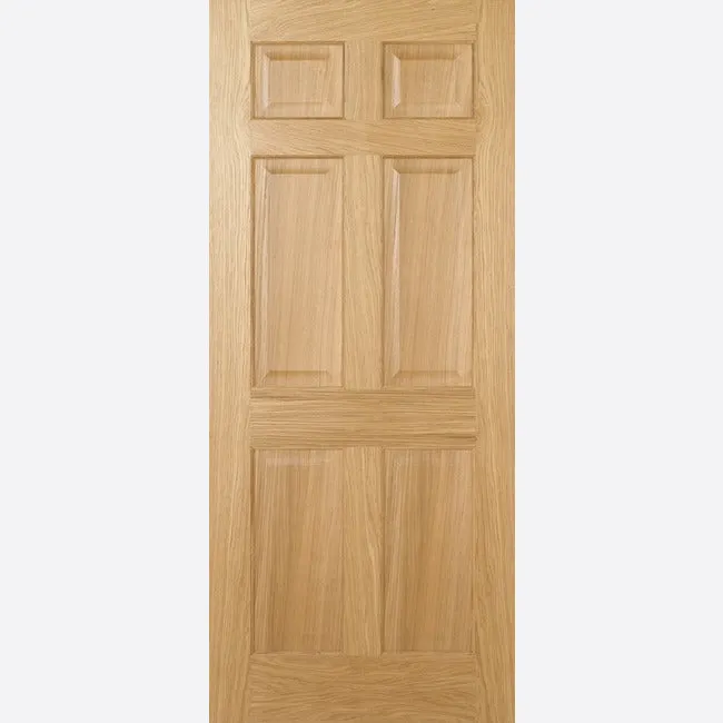 Pre-Assembled Regency 6P Pre-finished Oak Door Set