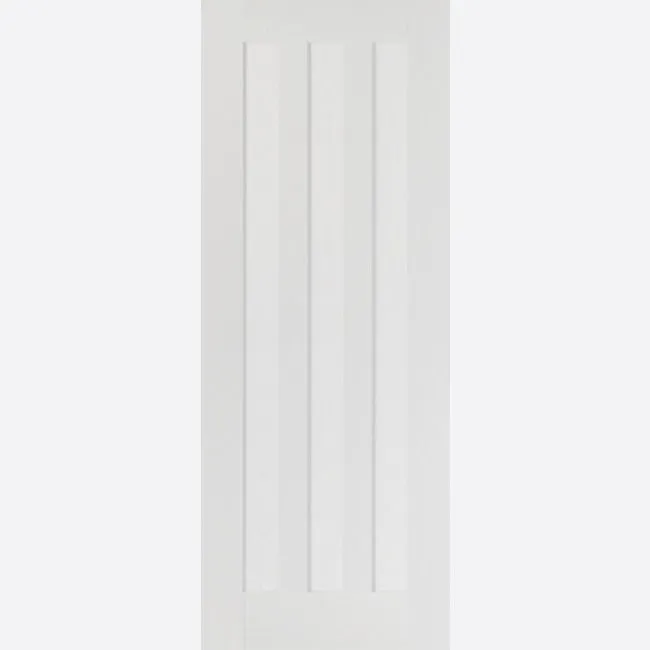 Pre-Assembled White Primed Idaho Door Set