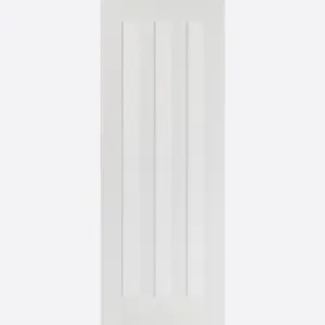 Pre-Assembled White Primed Idaho Door Set