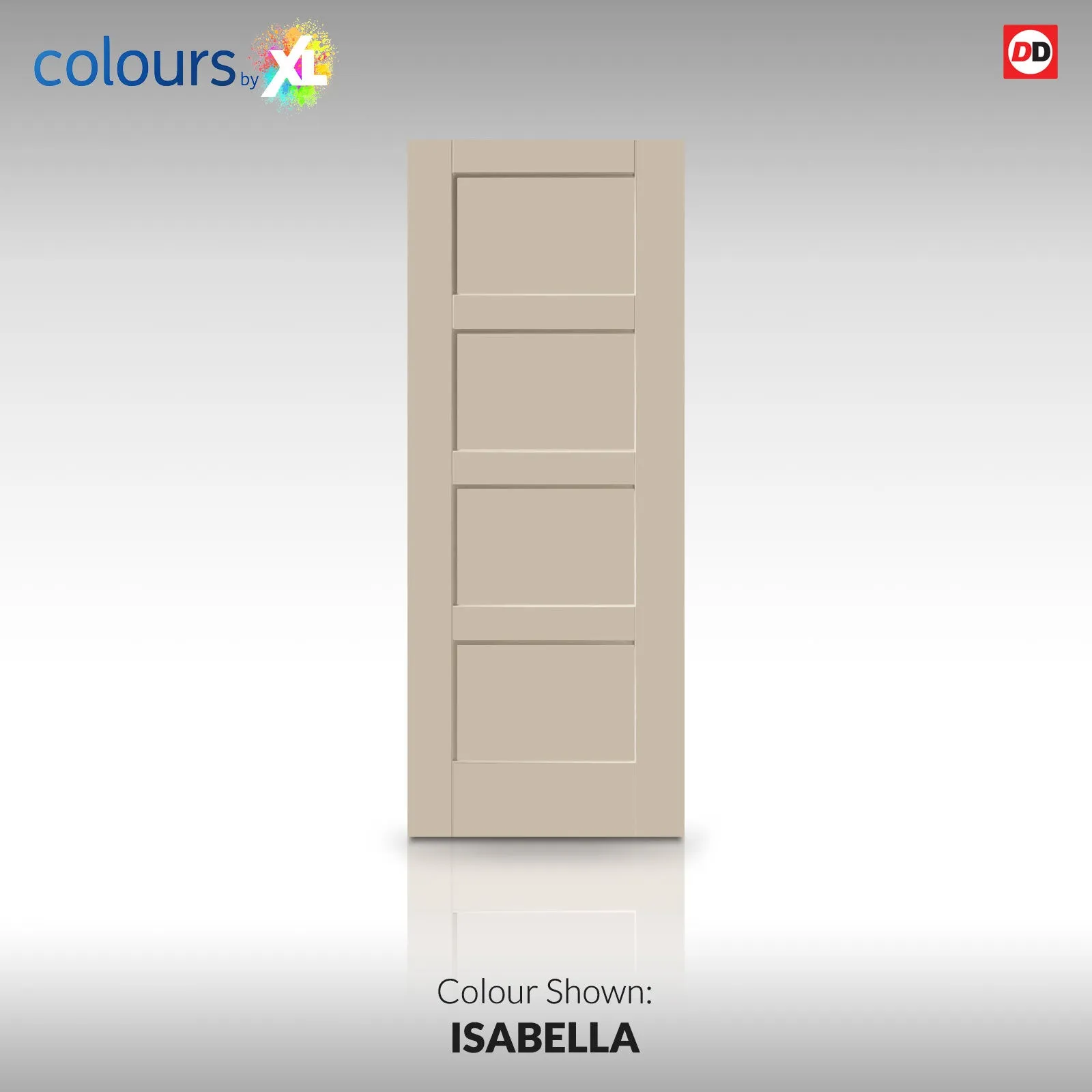 Prefinished Bespoke DX 1930's Panel Door - Choose Your Colour