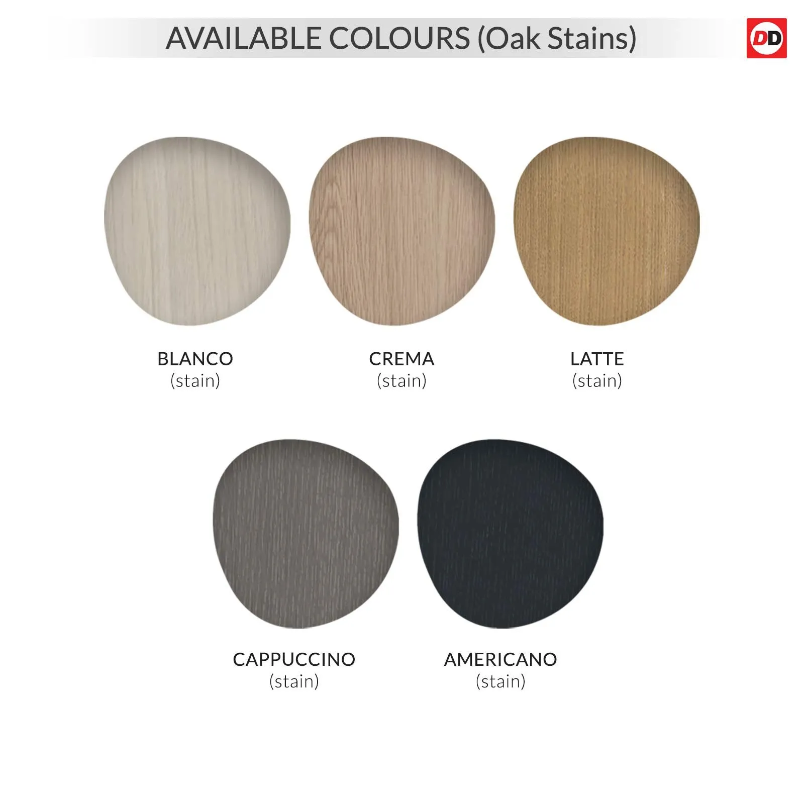 Prefinished Bespoke Palermo Oak 4L Glazed Door - Choose Your Colour