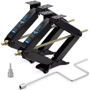 RV Stabilizer Leveling Scissor Jacks, 9500lbs