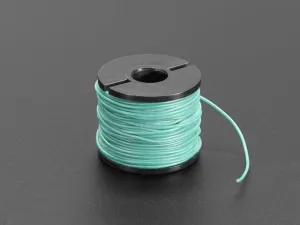 Silicone Cover Stranded-Core Wire - 50ft 30AWG Green