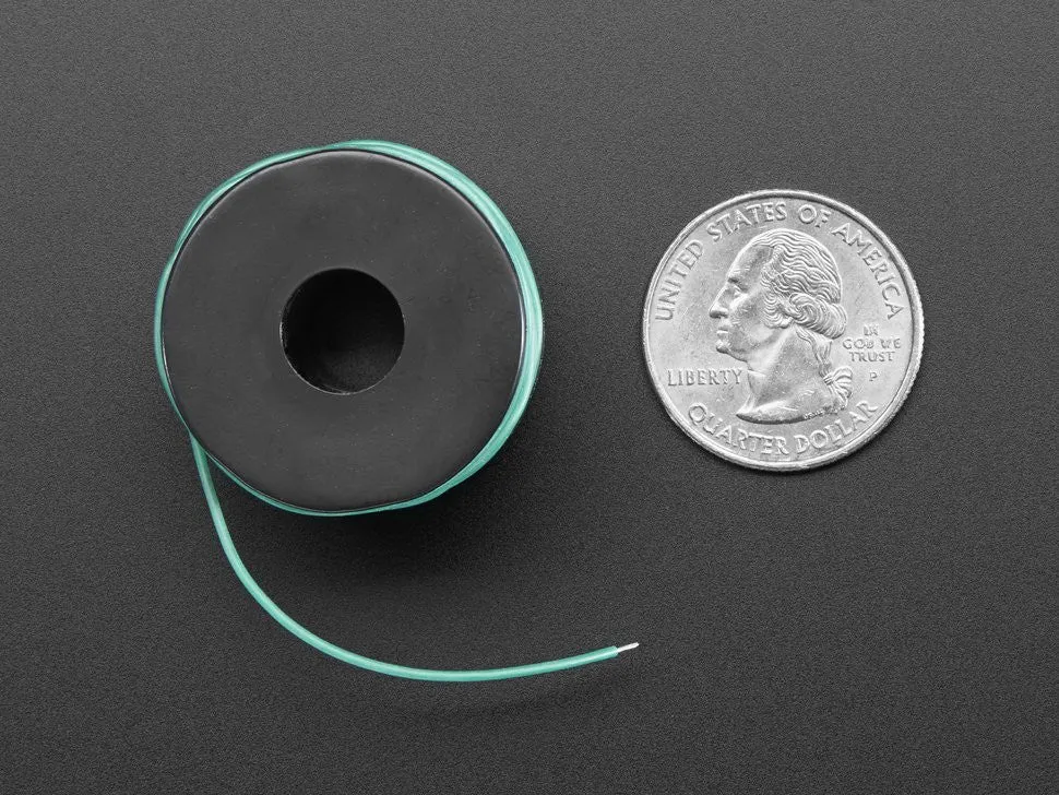 Silicone Cover Stranded-Core Wire - 50ft 30AWG Green