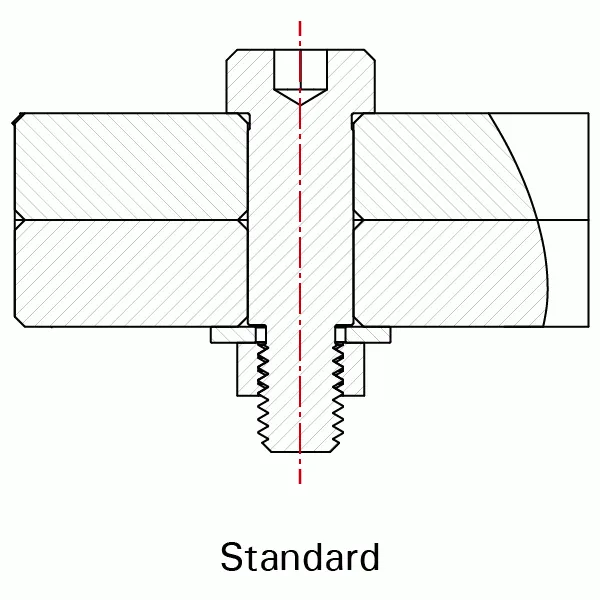 Socket Shoulder Screws, Fit 16 mm Holes