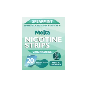 Spearmint Melta Nicotine Strips