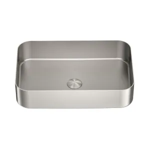 Stainless Steel Above Counter Basin BRUSHED NICKEL