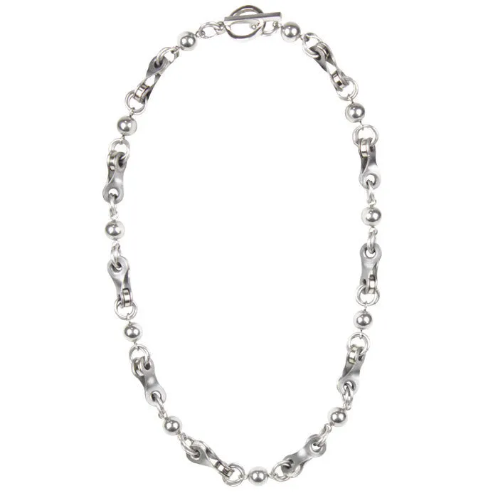 Stainless Steel Ball Necklace - Wholesale