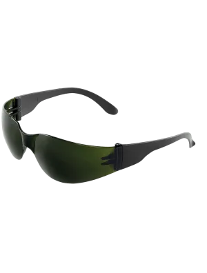 Torrent™ Welding Green IR Shade 5.0 Lens, Matte Black Frame Safety Glasses - BH1417