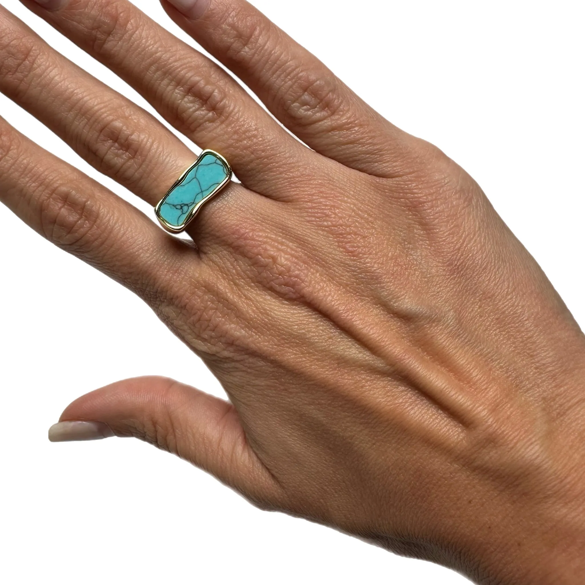 Turquoise Adjustable Ring