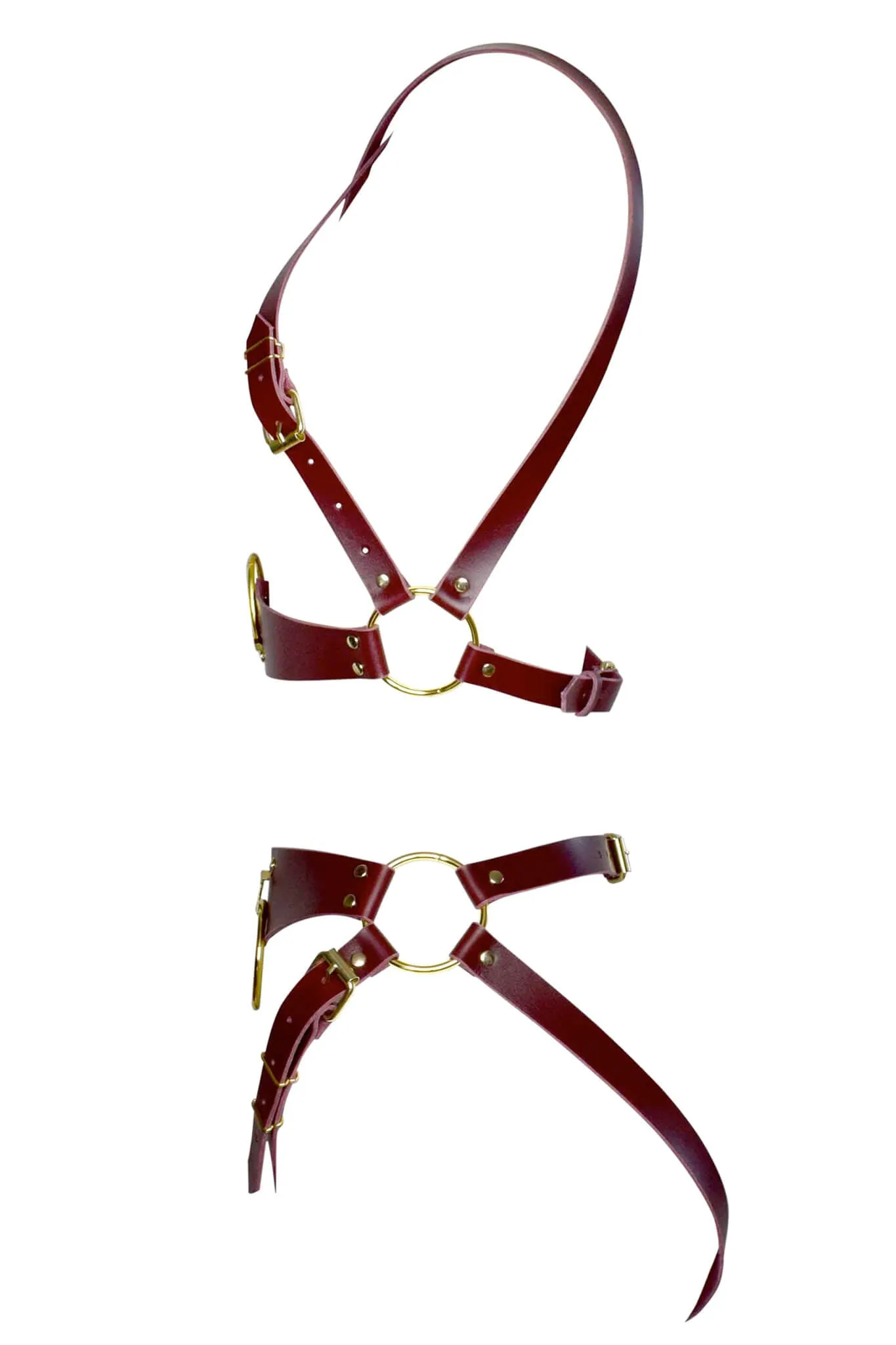 Vanya Leather Harness Set