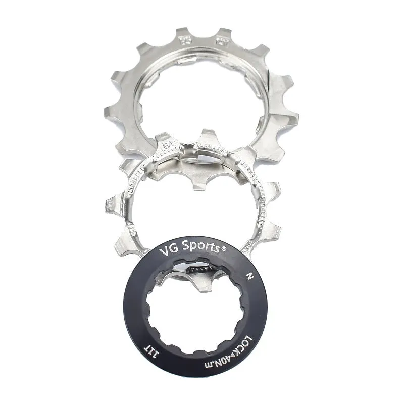 VG Sports MTB 11-Speed Steel Bicycle Cassette