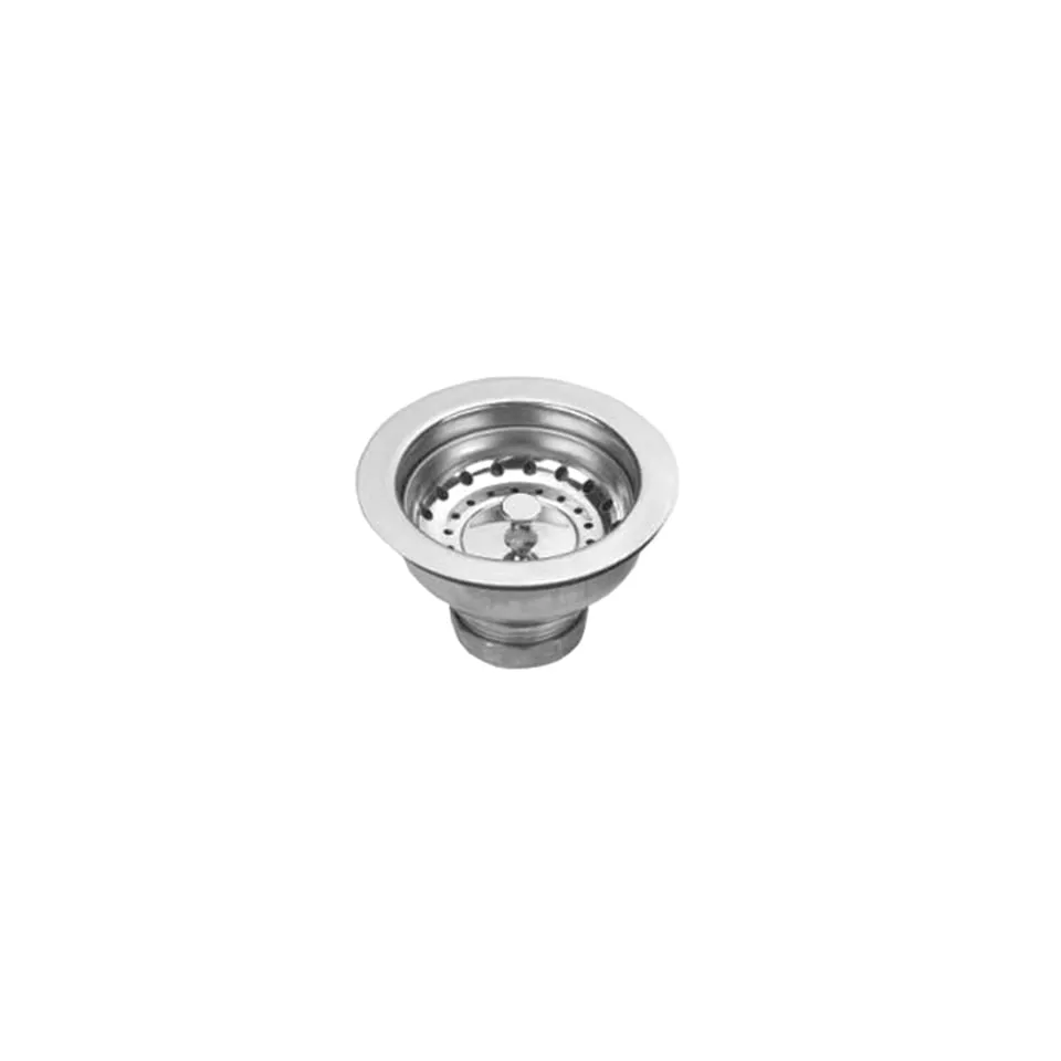 Whitehaus NRNW35B-SS 3.5" Basket Strainer with Lift Stopper