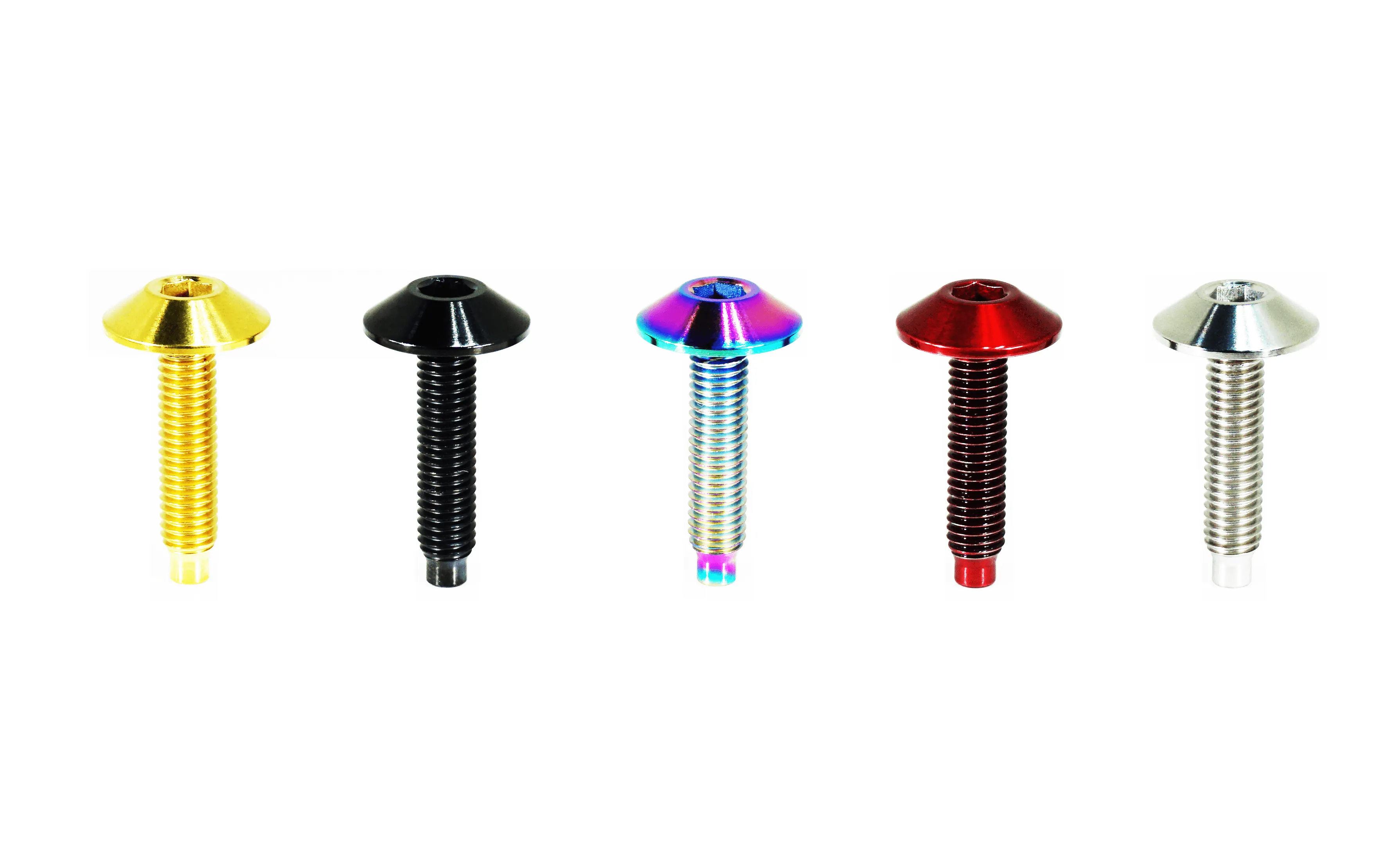 ZSPEC Body Kit Fastener, Low-Profile M5x20mm Titanium w/Well Nut, Sold per Each