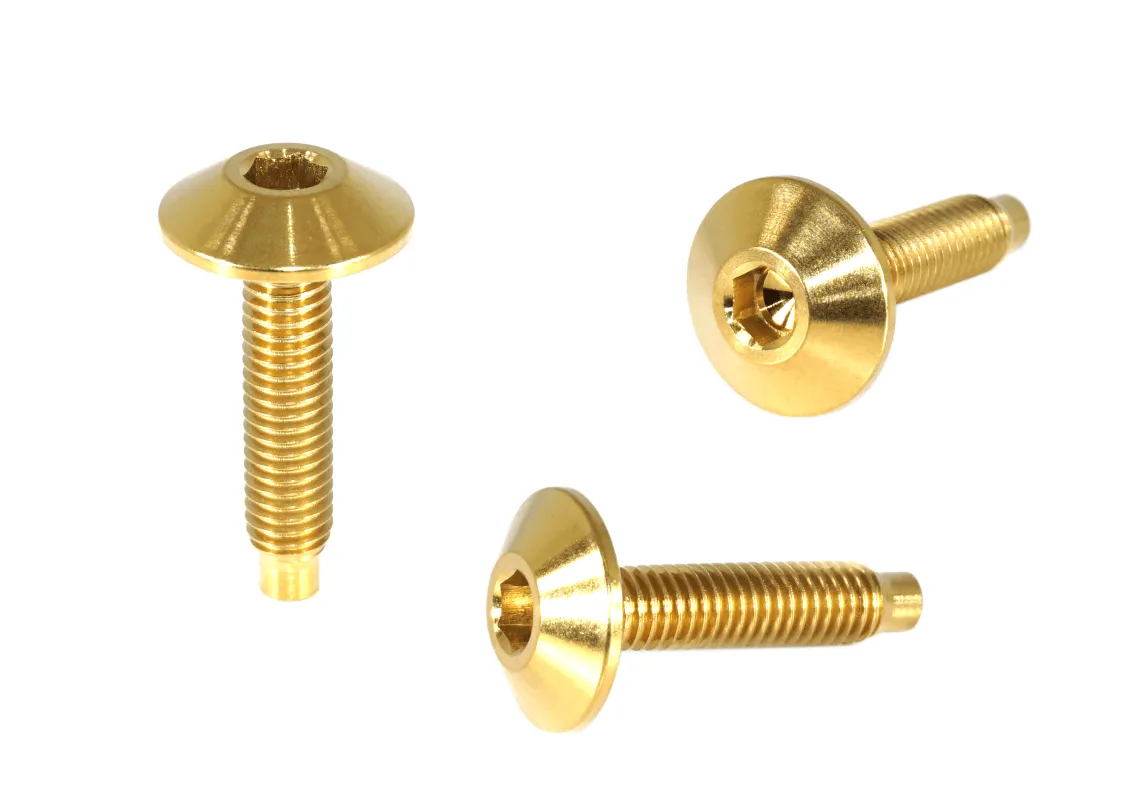 ZSPEC Body Kit Fastener, Low-Profile M5x20mm Titanium w/Well Nut, Sold per Each